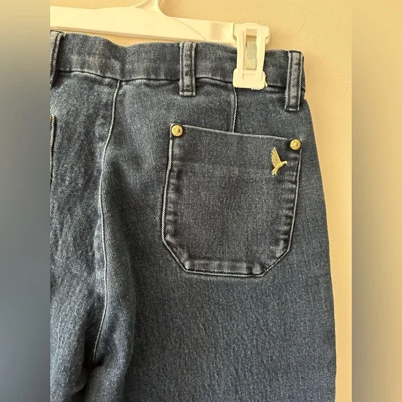 Anthropologie MiH Marrakesh Mid-Rise Kick Flare Jeans in Size 27